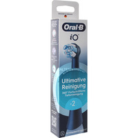 Procter & Gamble Oral-B iO Ultimative Reinigung 2er, Cabezal de cepillo negro, 2 pieza(s), Negro, 3 mes(es), Oral-B, iO, 212 mm
