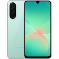 SAMSUNG Galaxy A26 17 cm (6.7") SIM doble Android 15 5G USB Tipo C 6 GB 128 GB 5000 mAh Color menta, Móvil Menta, 17 cm (6.7"), 6 GB, 128 GB, 50 MP, Android 15, Color menta