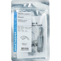 SMARTKEEPER ESSENTIAL USB-B Port Lock (BL04) + Lock Key Mini (U04), Cerradura insertable 