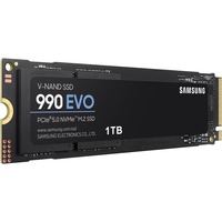 Samsung 990 EVO 1 TB M.2 PCI Express 4.0 NVMe V-NAND TLC, Unidad de estado sólido 1 TB, M.2, 5000 MB/s