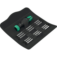 Wera Kraftform Kompakt Vario RA, Conjuntos de bits negro/Verde