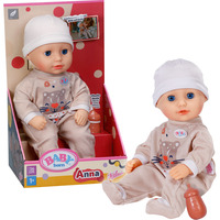 ZAPF Creation BABY born Anna Beige 36cm, Muñecos beige, BABY born Anna Beige 36cm, Muñeca bebé, Unisex, 1 año(s), 360 mm, Multicolor