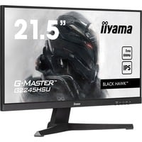 iiyama G-MASTER G2245HSU-B2 LED display 54,6 cm (21.5") 1920 x 1080 Pixeles Full HD Negro, Monitor de gaming negro (mate), 54,6 cm (21.5"), 1920 x 1080 Pixeles, Full HD, LED, 1 ms, Negro