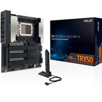 ASUS PRO WS TRX50-SAGE WIFI A AMD TRX50 Socket sTR5 CEB, Placa base negro/Gris, AMD, Socket sTR5, AMD Ryzen Threadripper 7000 Series, AMD Ryzen Threadripper PRO 7000 WX-Series, Socket sTR5, DDR5-SDRAM, DIMM