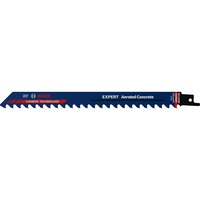 Bosch Expert 2608900408 Hoja de sierra de vaivén Carburo 1 pieza(s) Hoja de sierra de vaivén, Hormigón aireado, Carburo, Azul, 17,5 cm, 8,5 mm