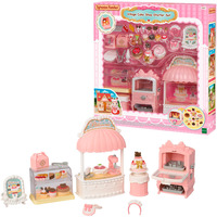 EPOCH Sylvanian Families - Set de pastelería del pueblo para casa de inicio, Juegos de construcción 