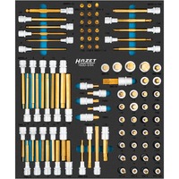Hazet Juego de puntas de destornillador de vaso 163D-3/94, tamaño 1/2++, Llave de tubo 