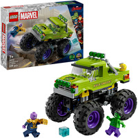 LEGO Camión de Hulk vs. Thanos, Juegos de construcción Juego de construcción, 7 año(s), Plástico, 229 pieza(s), 393 g