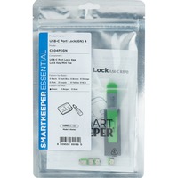 SMARTKEEPER ESSENTIAL USB-C Port Lock (CL04) + Lock Key Mini (U04), Cerradura insertable 