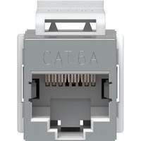 Ubiquiti Acoplador Keystone Cat.6a, paquete de 12, Embrague acero fino