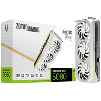 ZOTAC GeForce RTX 5080 SOLID OC White Edition, Tarjeta gráfica 