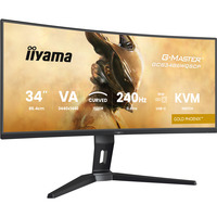 iiyama G-Master GCB3486WQSCP-B1 GOLD PHOENIX, Monitor de gaming negro
