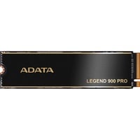 ADATA LEGEND 900 PRO 2 TB M.2 PCI Express 4.0 NVMe 3D NAND, Unidad de estado sólido negro/Dorado, 2 TB, M.2, 7400 MB/s