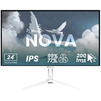 Arozzi AZ-NO-24T1K200, Monitor de gaming blanco