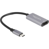 DeLOCK Adaptador USB, conector USB-C > puerto HDMI 8K 30hz gris/Negro