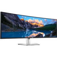 Dell UltraSharp U4924DW LED display 124,5 cm (49") 5120 x 1440 Pixeles 5K Ultra HD LCD Negro, Plata, Monitor LED plateado/Negro, 124,5 cm (49"), 5120 x 1440 Pixeles, 5K Ultra HD, LCD, 14 ms, Negro, Plata