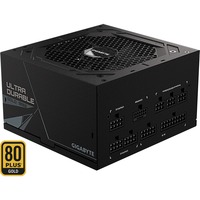 GIGABYTE UD1000GM PG5 V2 Fuente de Alimentación – PCIe Gen 5.1, 80 PLUS Gold, Diseño completamente modular, Ventilador de 120 mm, Compatible con ATX 3.1, Enchufe EU, Fuente de alimentación de PC negro, 80 PLUS Gold, Diseño completamente modular, Ventilador de 120 mm, Compatible con ATX 3.1, Enchufe EU, 1000 W, 100 - 240 V, 50/60 Hz, 15 - 6.5 A, Activo, 125 W