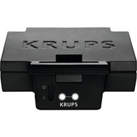 Krups FDK252 gofrera 2 barquillo(s) 930 W Negro negro, 2 barquillo(s), Rectangular, Negro, 930 W, 248 mm, 265 mm