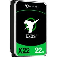 Seagate ST22000NM001E disco duro interno 22 TB 7200 RPM 512 MB 3.5" SATA, Unidad de disco duro 22 TB, 7200 RPM, 512 MB, 3.5", SATA