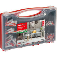fischer Meister-Box XL Sala de estar, Pasador gris claro/Rojo
