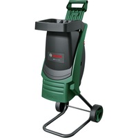Bosch AXT RAPID 2000 triturador de césped 2000 W Hoja, Picador verde/Negro, 3,5 cm, 80 kg/h, Hoja, Negro, Verde, 3650 RPM, 12 Nm