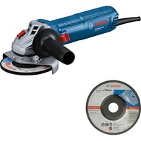 Bosch GWS 12-125 Professional, 06013A6100, Amoladora angular azul