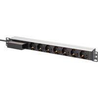 Digitus DN-95439, Regleta negro/Aluminio