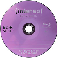 Intenso 5001124, Discos Blu-ray vírgenes Minorista