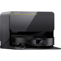 Roborock Saros Z70 R&D, con conexión al agua, Robot aspirador negro