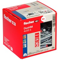 fischer Taco para cavidades DuoHM 4x55 S TX, Pasador 