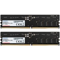 ADATA AD5U560032G-DT módulo de memoria 64 GB 2 x 32 GB DDR5, Memoria RAM negro, 64 GB, 2 x 32 GB, DDR5, 5600 MHz, 288-pin DIMM