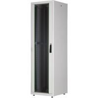 Digitus Armario de red de la serie Dynamic Basic - 600 x 600 mm (an. x pr.), Armario IT gris claro, Rack o bastidor independiente, 600 kg, Gris