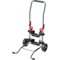 EINHELL Carro de transporte y manguera, para carrete de manguera a batería GE-HR 18/30, Carretilla para manguera gris
