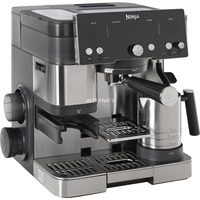Ninja Luxe Essential ES501EU, Cafetera espresso plateado/Negro
