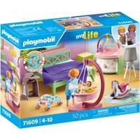 PLAYMOBIL My Life Dormitorio con zona de juegos para bebés, Juegos de construcción 