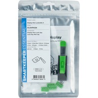 SMARTKEEPER ESSENTIAL Cerradura DisplayPort (DL04) + Llave de bloqueo Mini (U04), Cerradura insertable 