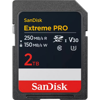 SanDisk SDSDXXD-2T00-GN4IN, Tarjeta de memoria negro