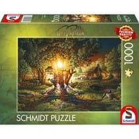 Schmidt Spiele Terry Redlin: Resplandor primaveral magnífico, Puzzle 