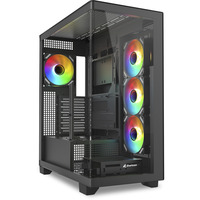 Sharkoon 4044951041121, Cajas de torre negro