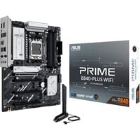 ASUS PRIME B840-PLUS WIFI AMD B840 Zócalo AM5 ATX, Placa base AMD, Zócalo AM5, AMD Ryzen 7000 Series, AMD Ryzen 8000 Series, AMD Ryzen 9000 Series, Zócalo AM5, DDR5-SDRAM, 192 GB
