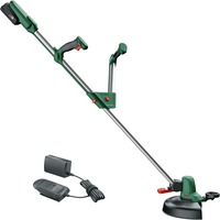 Bosch Universal GrassCut 18V-260 26 cm Batería Negro, Verde, Cortabordes verde/Negro, 2 en 1: desbrozadora y cortabordes, 26 cm, Hilo de nailon, Empuñadura en U, Nylon, 1.6mm x 6m