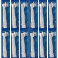 Braun Sensitive Clean 12 pieza(s) Blanco, Cabezal de cepillo blanco, 12 pieza(s), Blanco, 3 mes(es), Extrasuave, Oral-B, Caja