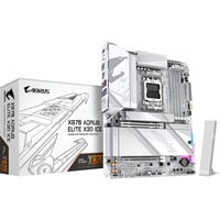 GIGABYTE X870 AORUS ELITE X3D ICE, Placa base plateado/blanco