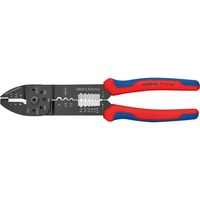 KNIPEX 97 32 240, Crimpadora rojo/Azul