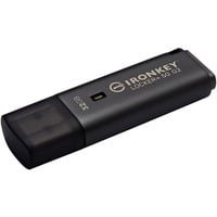 Kingston IronKey Locker+ 50 G2 32 GB, Lápiz USB antracita