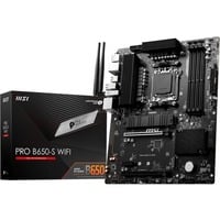 MSI PRO B650-S WIFI placa base AMD B650 Zócalo AM5 ATX AMD, Zócalo AM5, AMD Ryzen 7000 Series, Zócalo AM5, DDR5-SDRAM, 192 GB