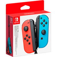 Nintendo Set de 2 Joy-Con, Control por movimiento rojo neón/azul neón