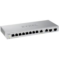 Zyxel XGS1210-12-ZZ0102F switch Gestionado Gigabit Ethernet (10/100/1000) Gris, Interruptor/Conmutador Gestionado, Gigabit Ethernet (10/100/1000), Bidireccional completo (Full duplex)