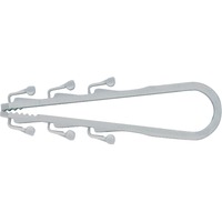 fischer Lazo de cable Steckfix SF plus LS 3/13, Brida gris claro