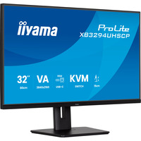 iiyama ProLite XB3294UHSCP-B1 pantalla para PC 80 cm (31.5") 3840 x 2160 Pixeles 4K Ultra HD Negro, Monitor LED negro (mate), 80 cm (31.5"), 3840 x 2160 Pixeles, 4K Ultra HD, 2 ms, Negro